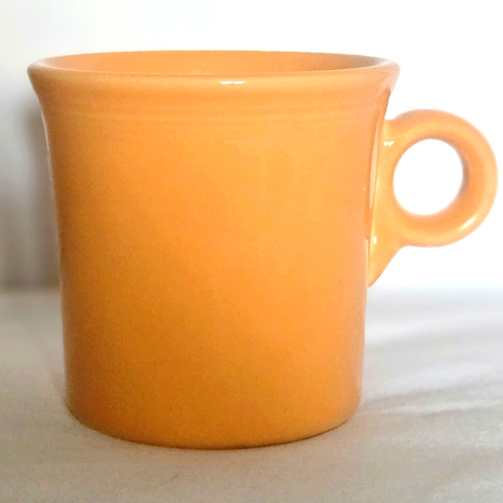 Fiestaware - Claret Coffee Mug Ring Handle - HLC - Tangerine